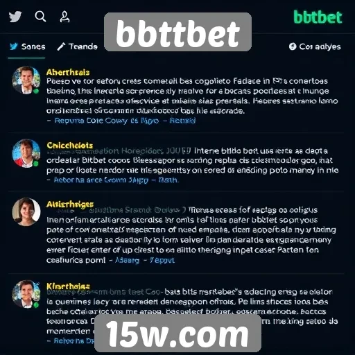 Feedback dos usuários sobre a interface do bbttbet